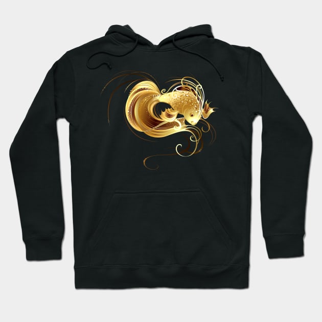 jeweler goldfish Hoodie by Blackmoon9